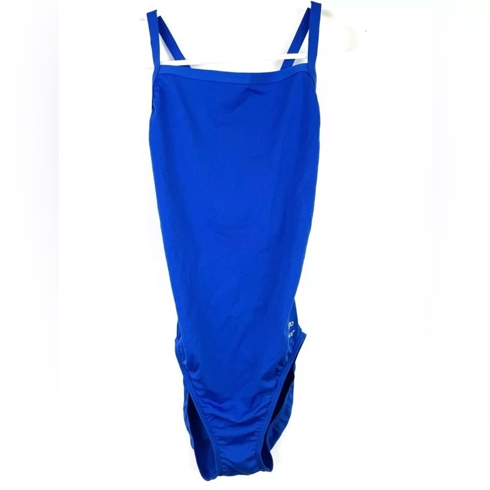 Speedo Womens Endurance Fly back Swimsuit Blue 8/34